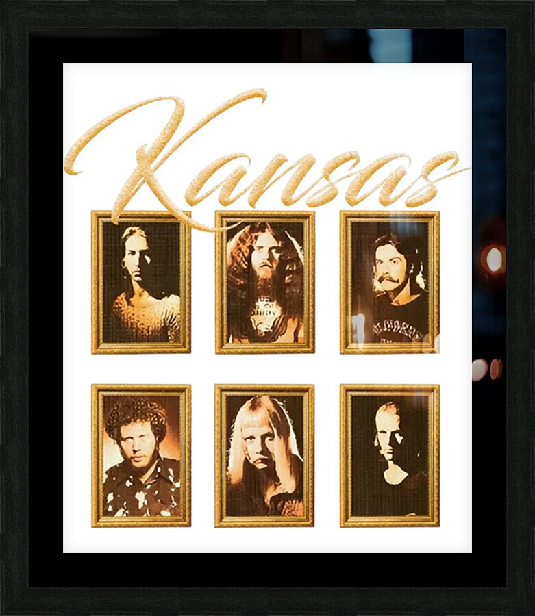 Kansas band 61 Picture Frame print