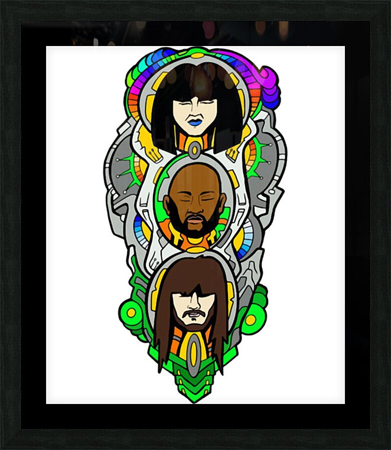 Khruangbin 2 Picture Frame print