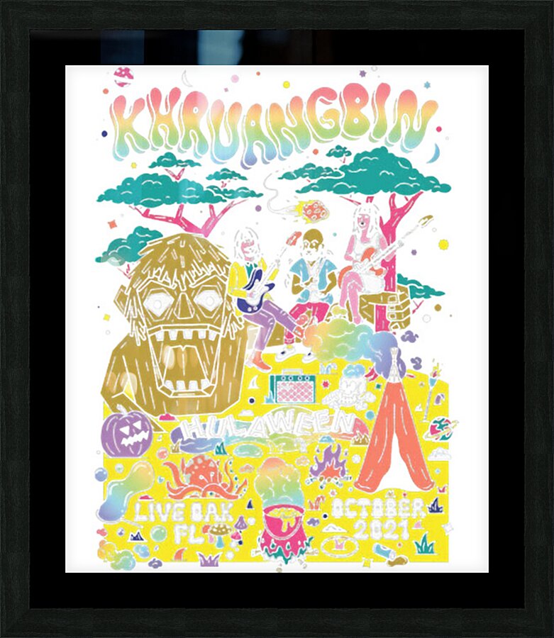 Khruangbin 3 Picture Frame print