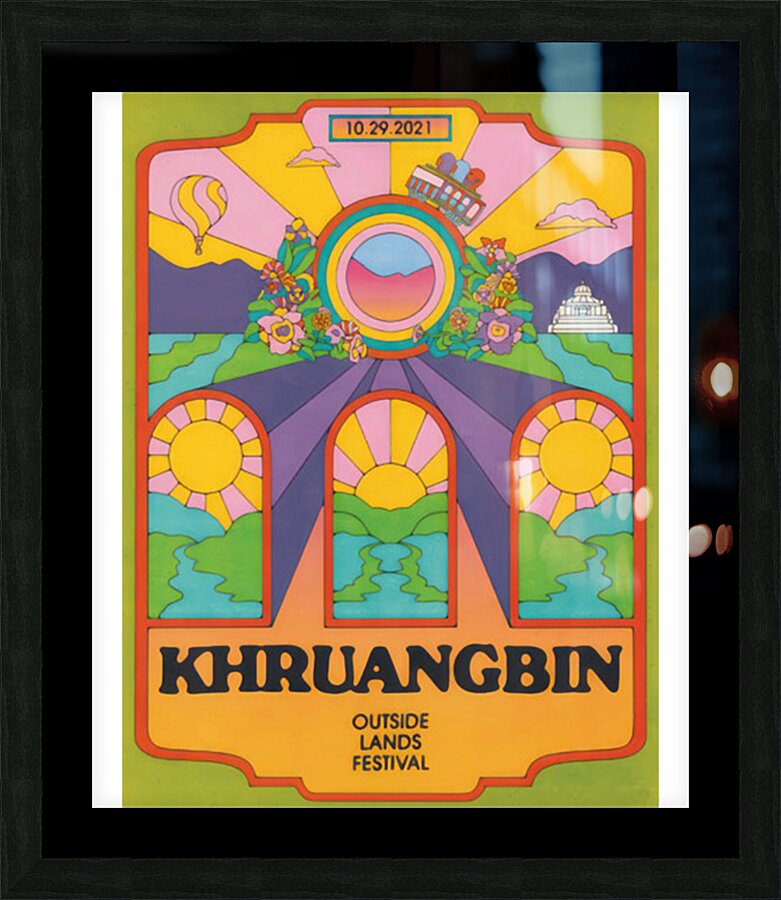 Khruangbin 12 Picture Frame print