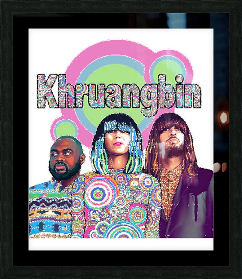 Khruangbin 14 Picture Frame print