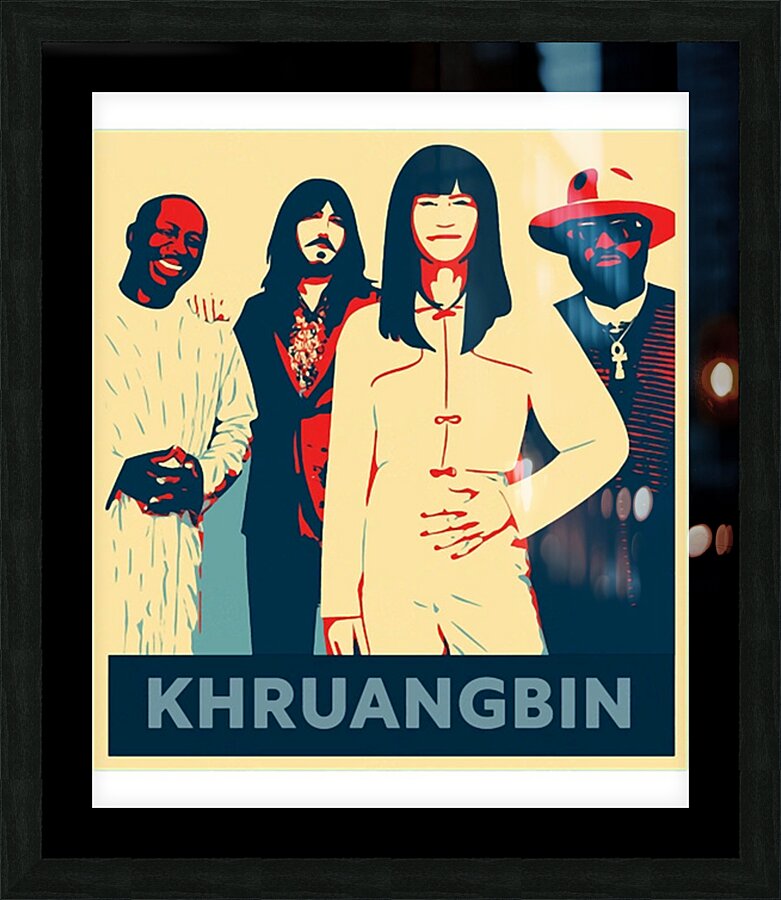 Khruangbin 17 Picture Frame print