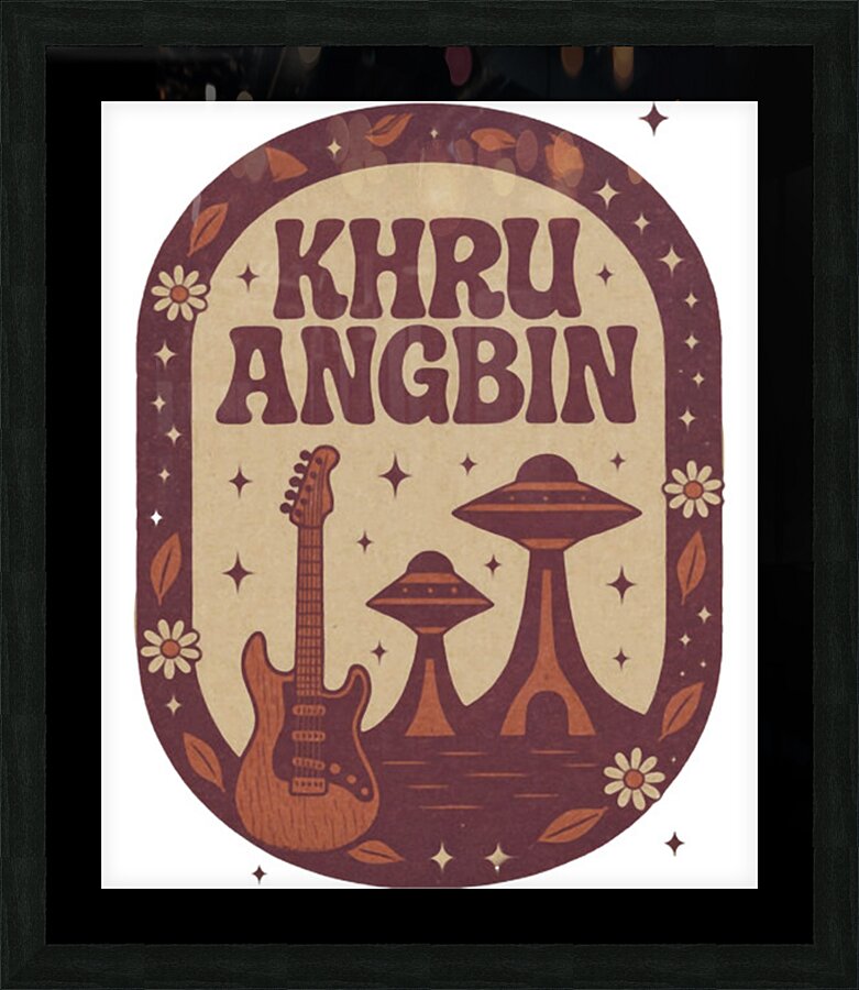 Khruangbin 18 Picture Frame print