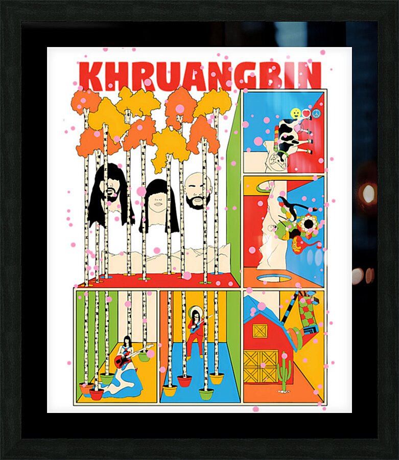Khruangbin 23 Picture Frame print