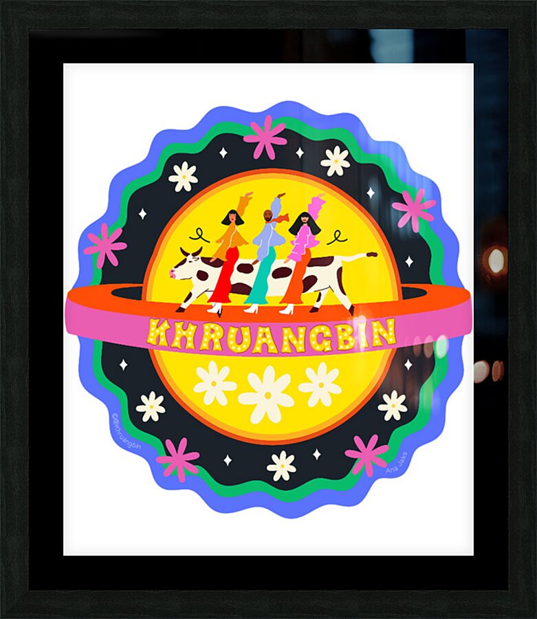 Khruangbin 28 Picture Frame print