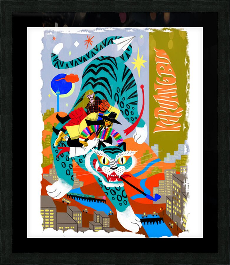 Khruangbin 29 Picture Frame print