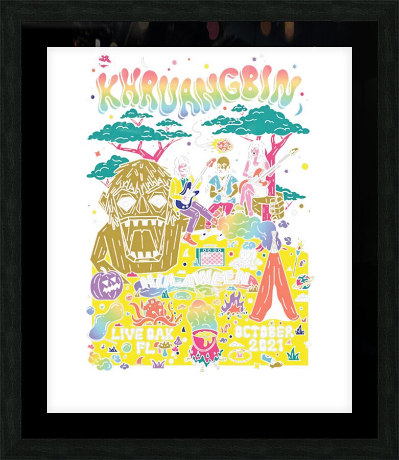 Khruangbin 43 Picture Frame print
