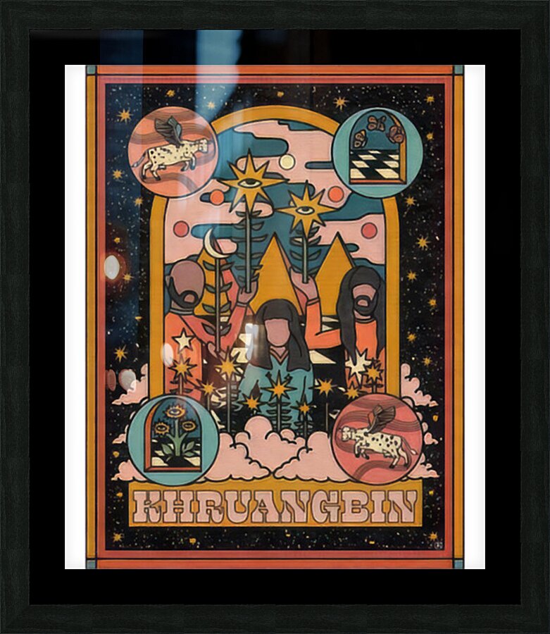 Khruangbin 45 Picture Frame print
