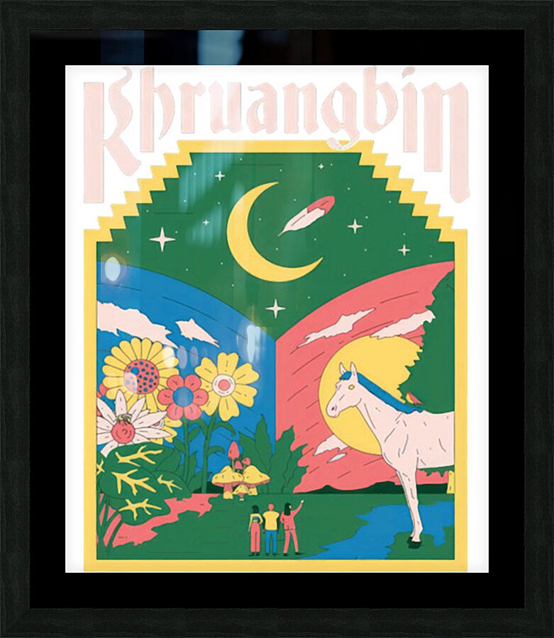Khruangbin 46 Picture Frame print