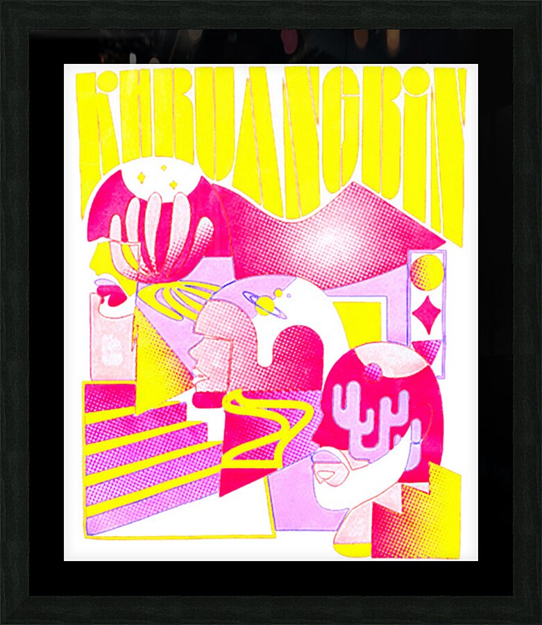 Khruangbin 52 Picture Frame print