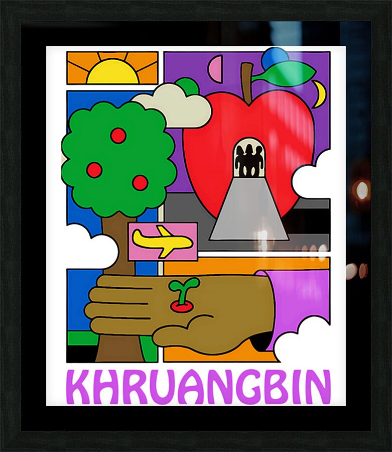 Khruangbin 53 Picture Frame print