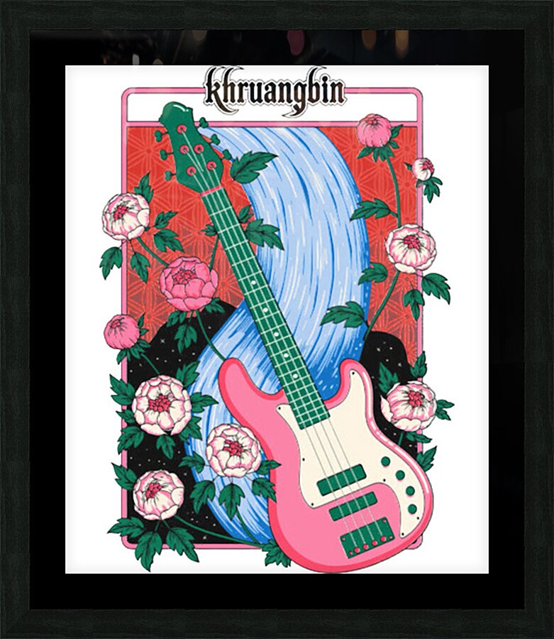 Khruangbin 56 Picture Frame print