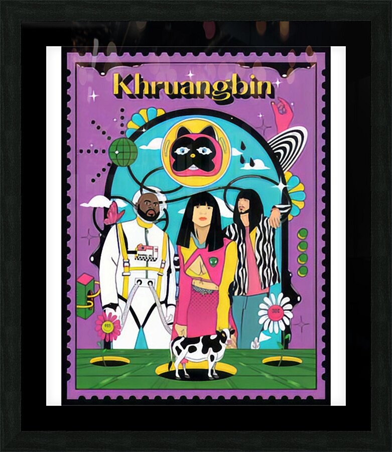 Khruangbin 57 Picture Frame print