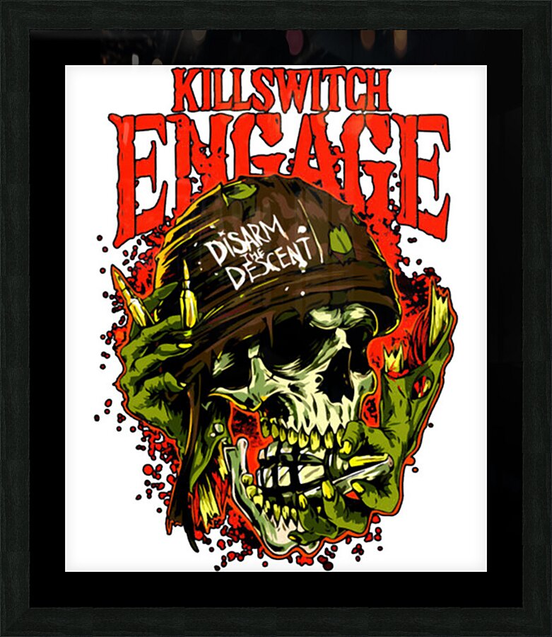 Killswitch Engage 9 Picture Frame print