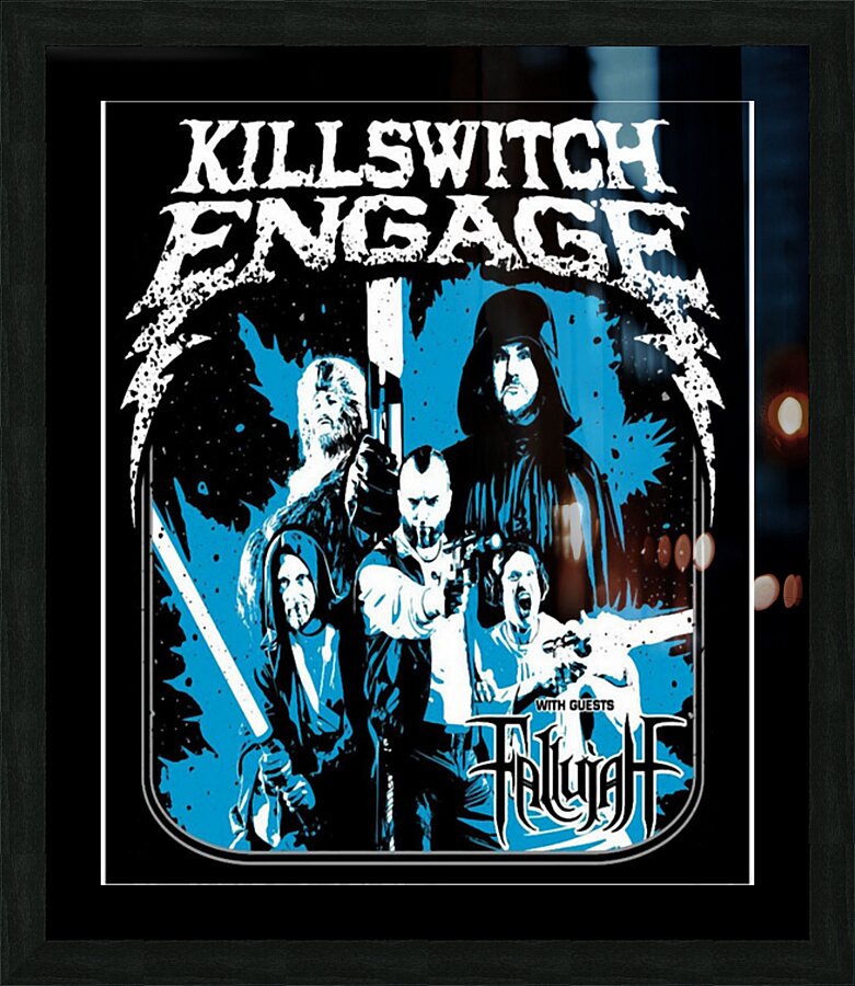 Killswitch Engage 14 Picture Frame print