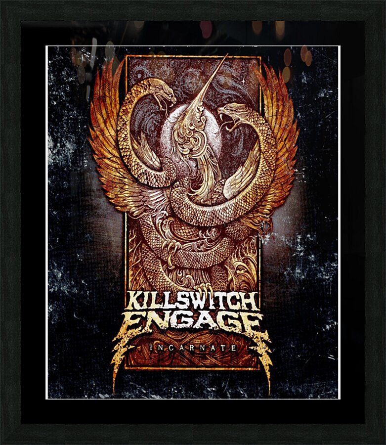 Killswitch Engage 17 Picture Frame print
