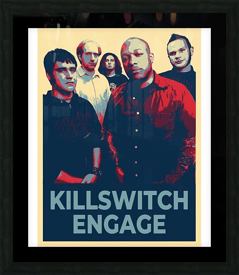 Killswitch Engage 22 Picture Frame print