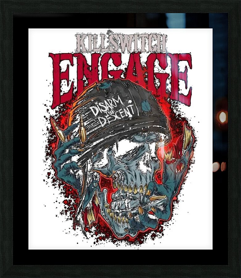 Killswitch Engage 26 Picture Frame print