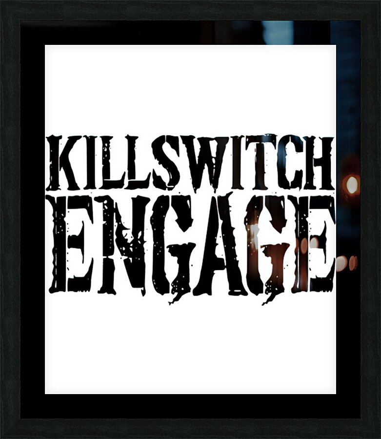 Killswitch Engage 45 Picture Frame print