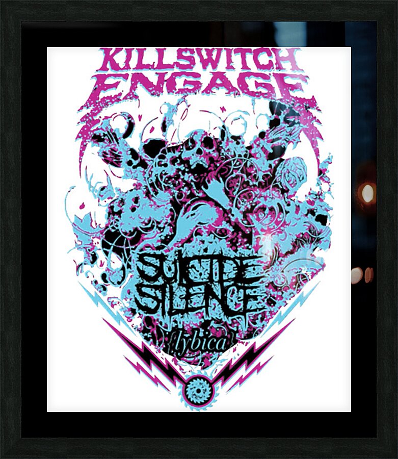 Killswitch Engage 64 Picture Frame print