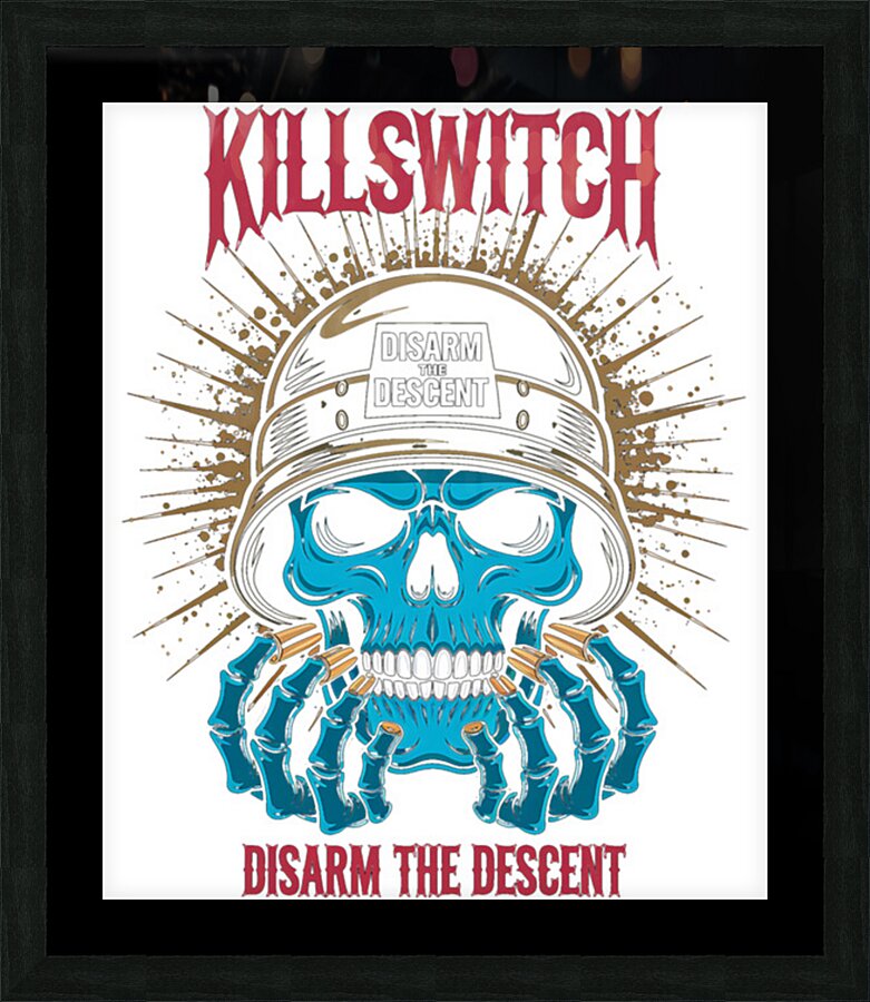 Killswitch Engage 5 Picture Frame print