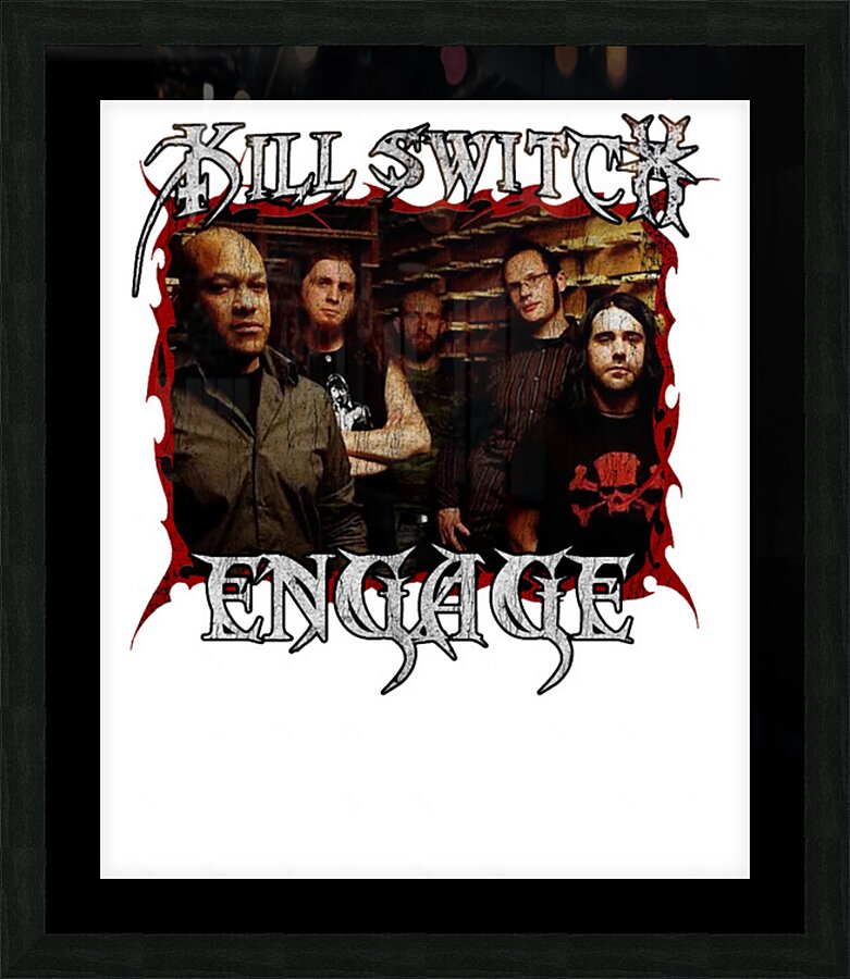 Killswitch Engage 6 Picture Frame print