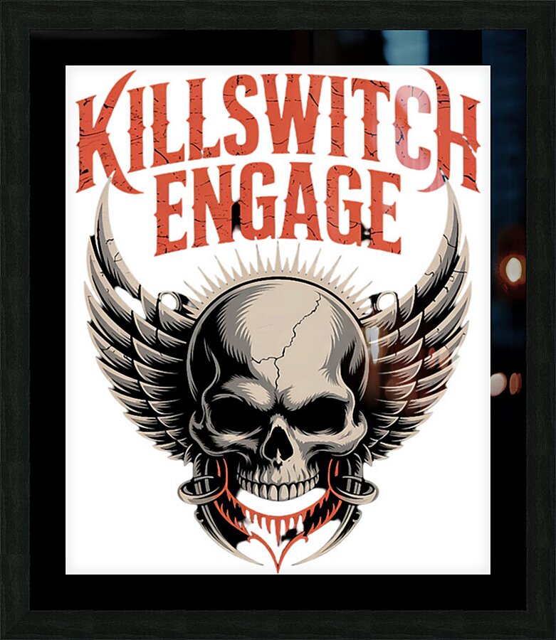 Killswitch Engage 7 Picture Frame print