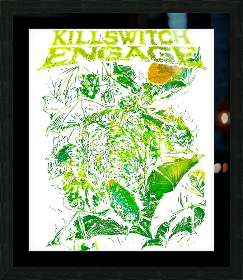 Killswitch Engage 8 Picture Frame print