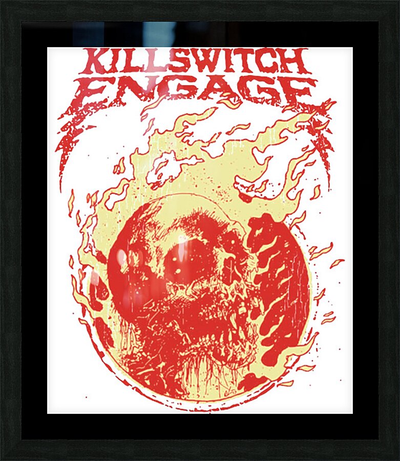 Killswitch Engage 9 Picture Frame print