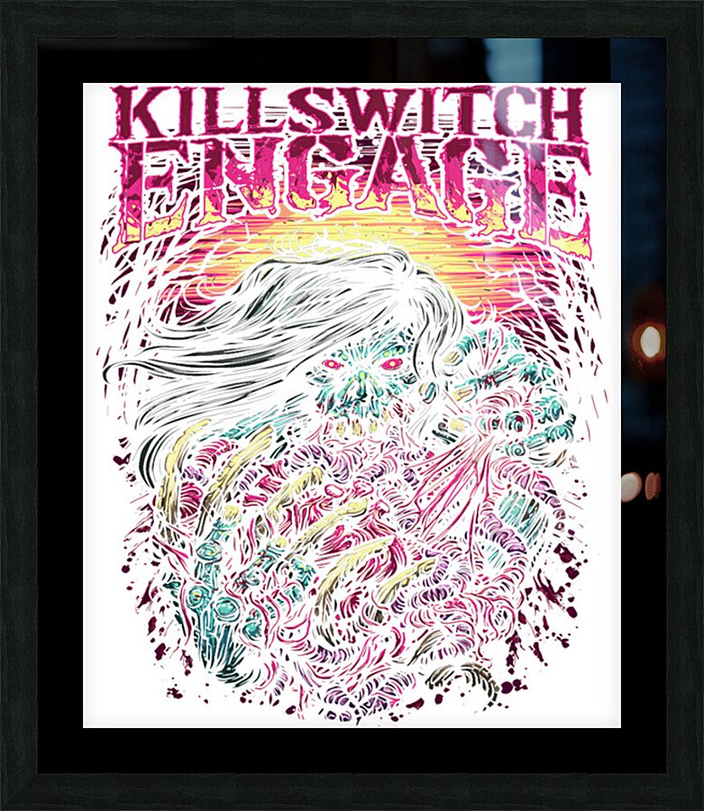 Killswitch Engage 13 Picture Frame print