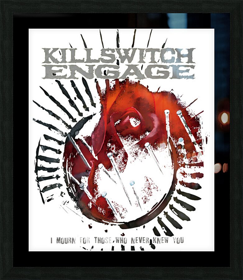 Killswitch Engage 19 Picture Frame print