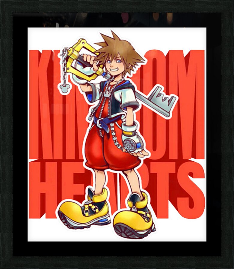 Kingdom Hearts 2 Picture Frame print