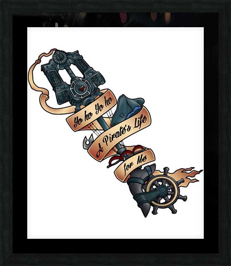 Kingdom Hearts 36 Picture Frame print