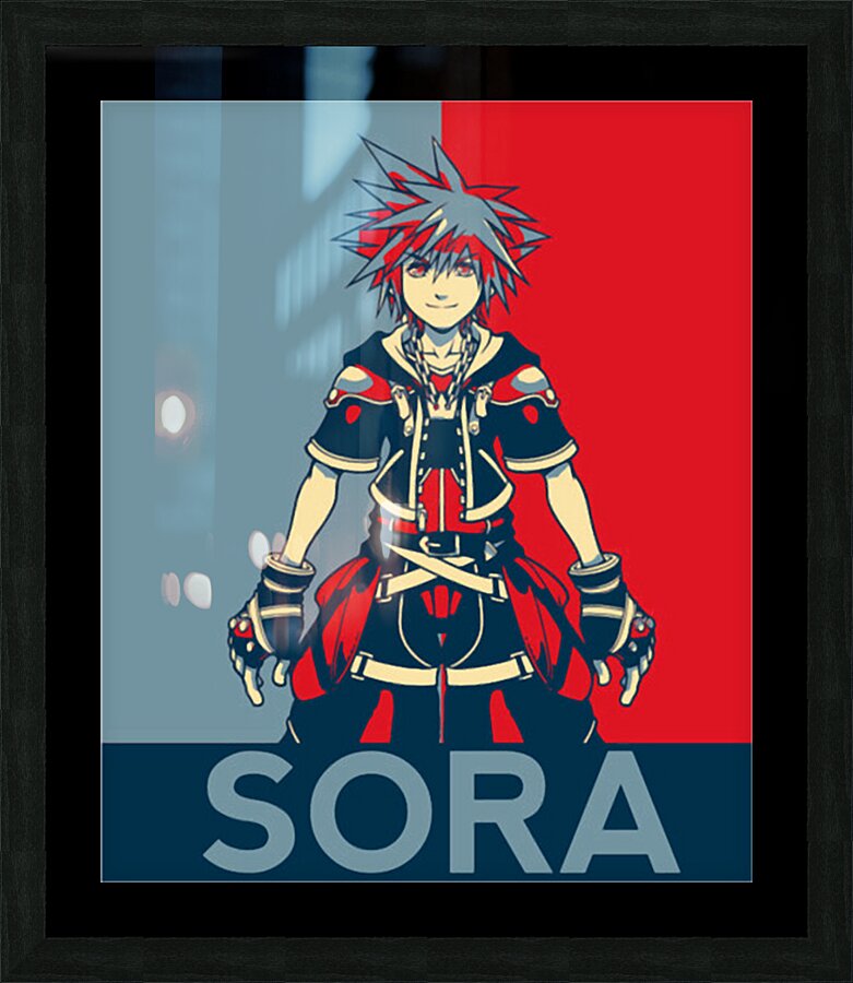 Kingdom Hearts 13 Picture Frame print
