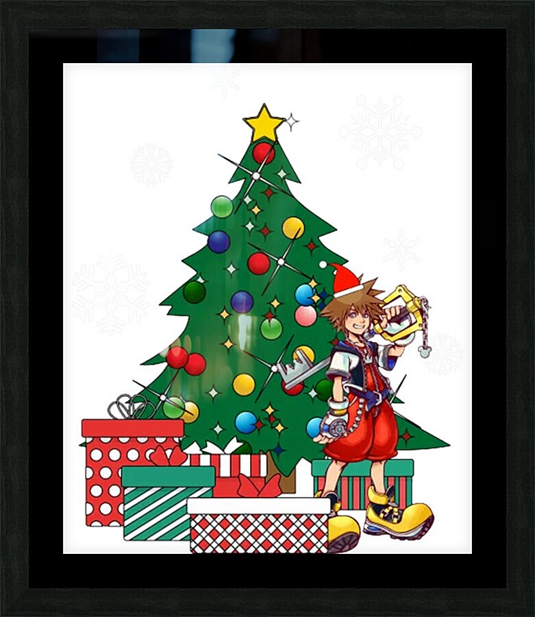 Kingdom Hearts 18 Picture Frame print