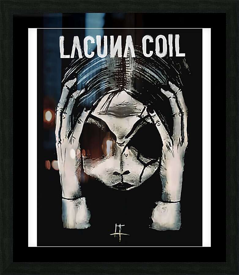 Lacuna Coil 21 Picture Frame print