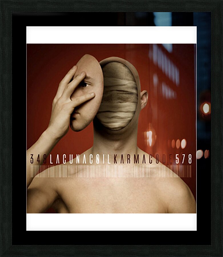 Lacuna Coil 38 Picture Frame print