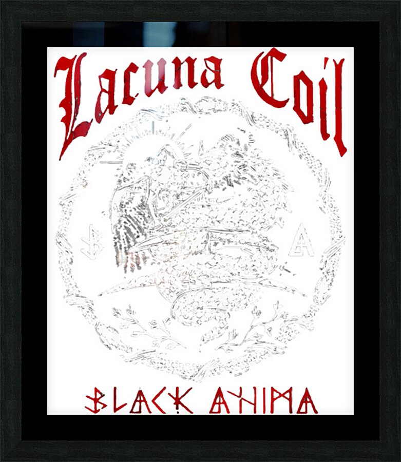 Lacuna Coil 45 Picture Frame print