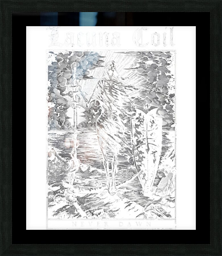 Lacuna Coil 63 Picture Frame print