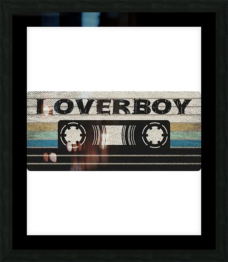 Loverboy 4 Picture Frame print