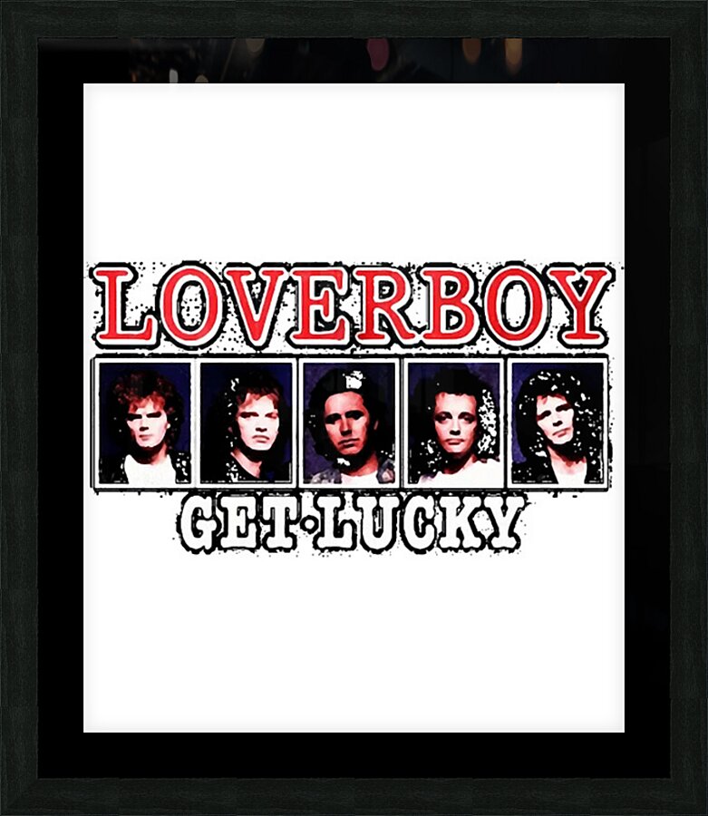 Loverboy 8 Picture Frame print