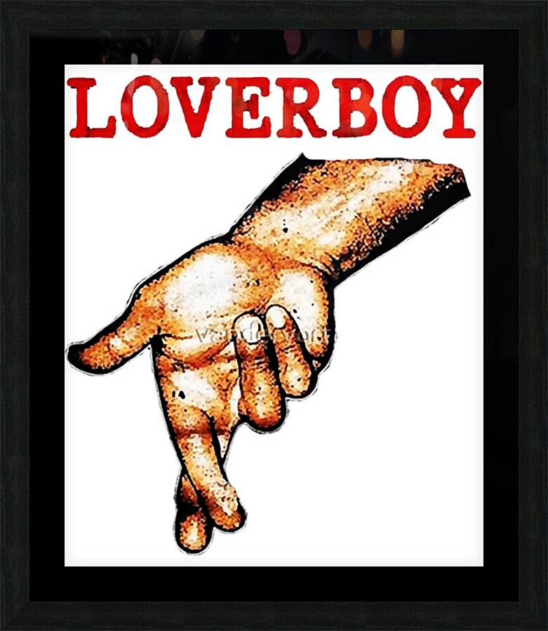 Loverboy 12 Picture Frame print