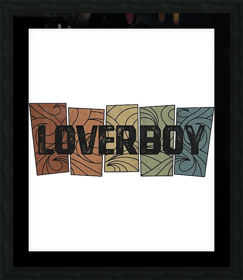 Loverboy 16 Picture Frame print