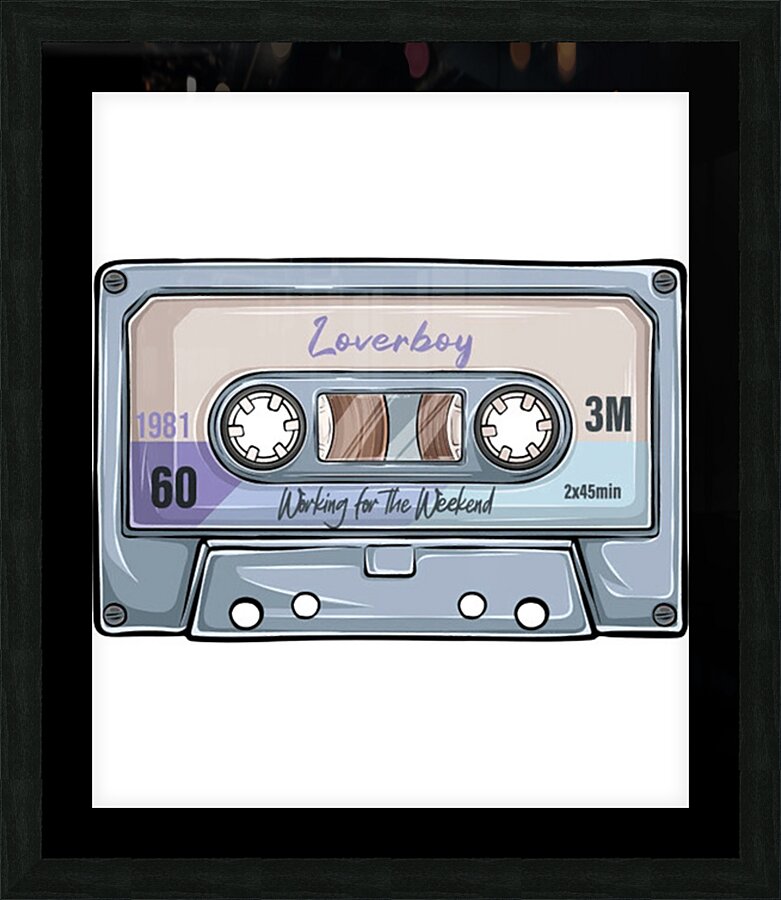 Loverboy 17 Picture Frame print