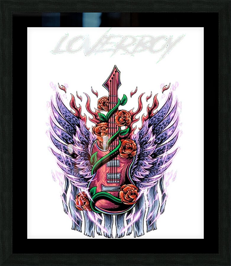 Loverboy 18 Picture Frame print