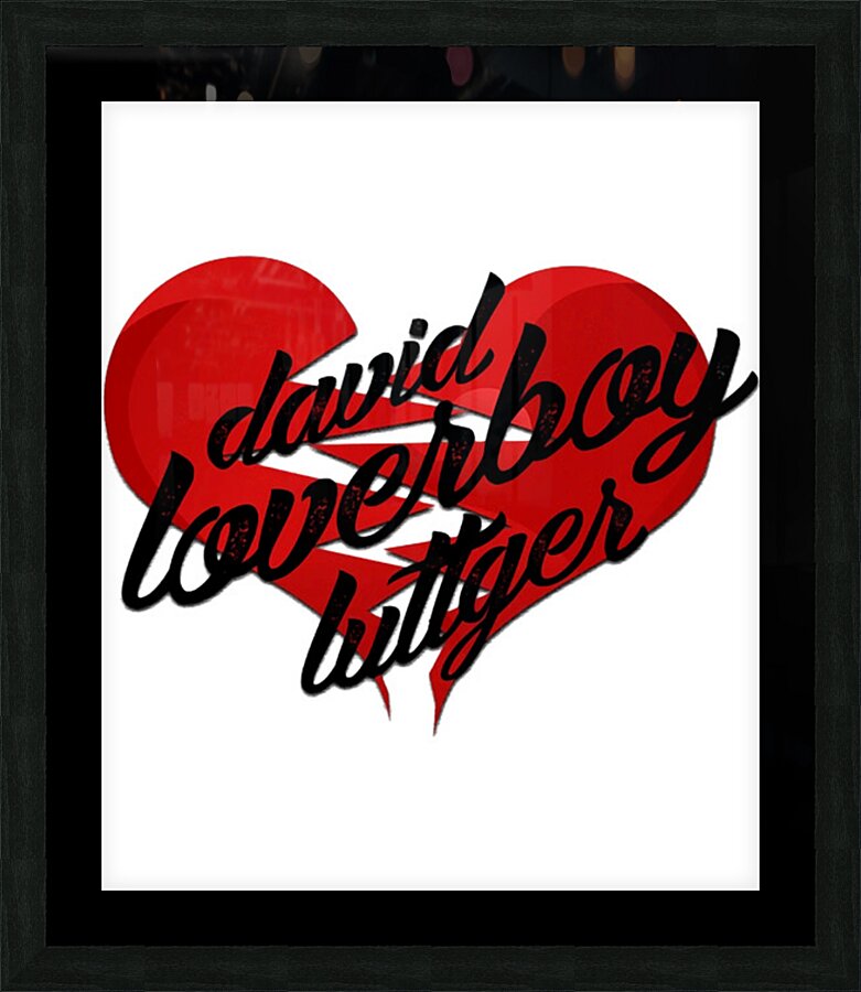 Loverboy 22 Picture Frame print