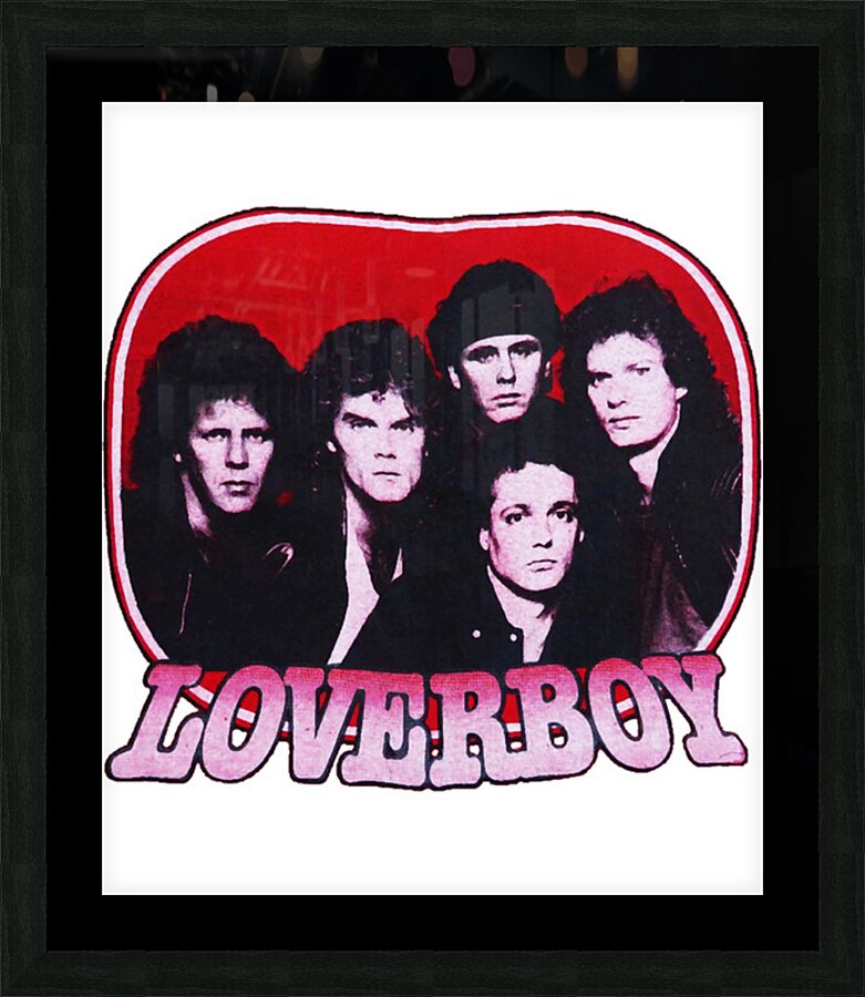 Loverboy 34 Picture Frame print
