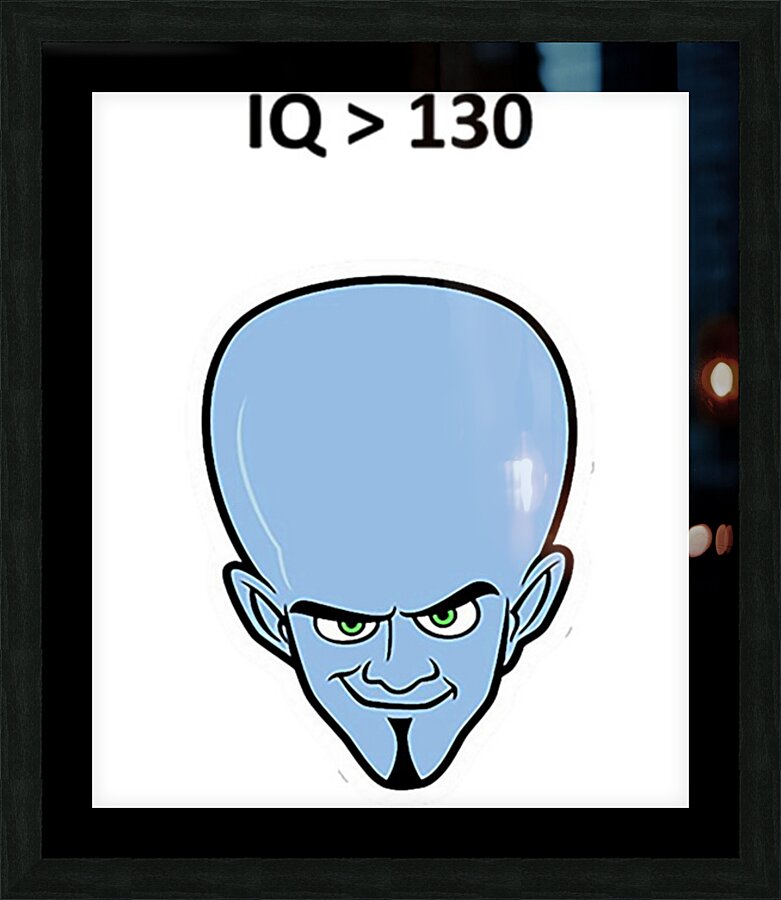 Megamind 2 Picture Frame print