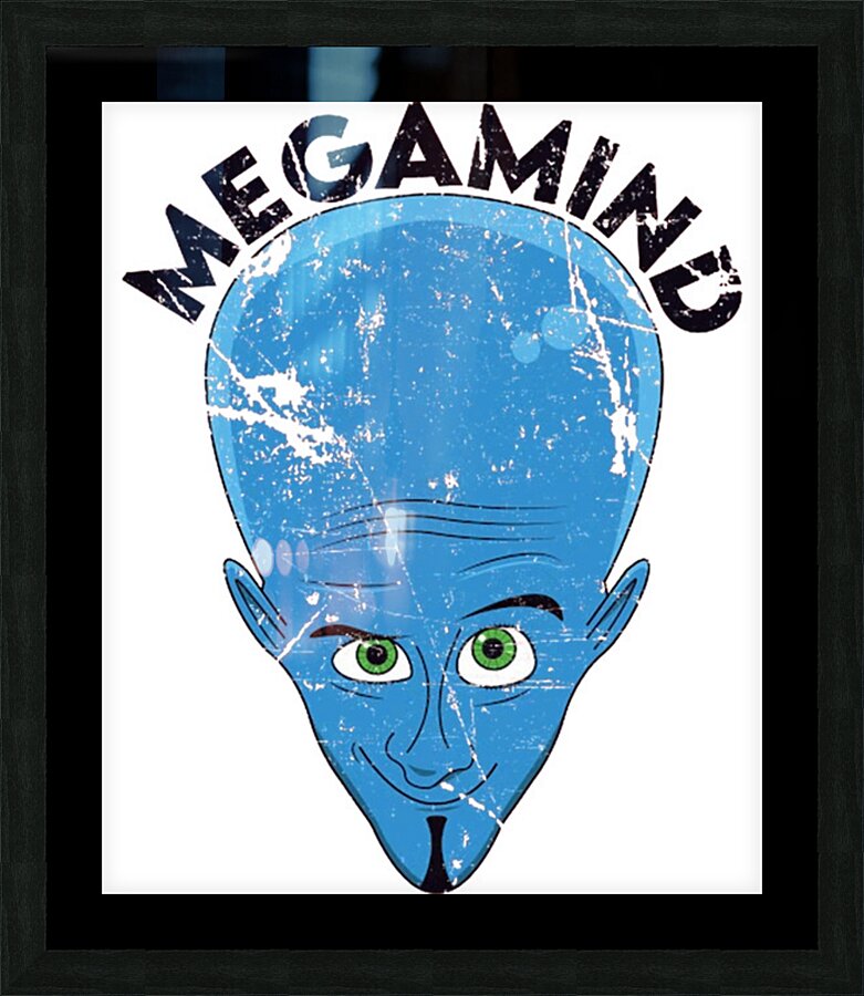 Megamind 4 Picture Frame print
