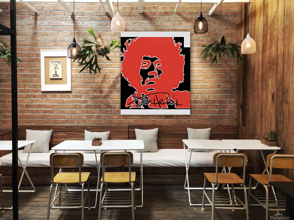 Jimi Hendrix 3 Reproduction